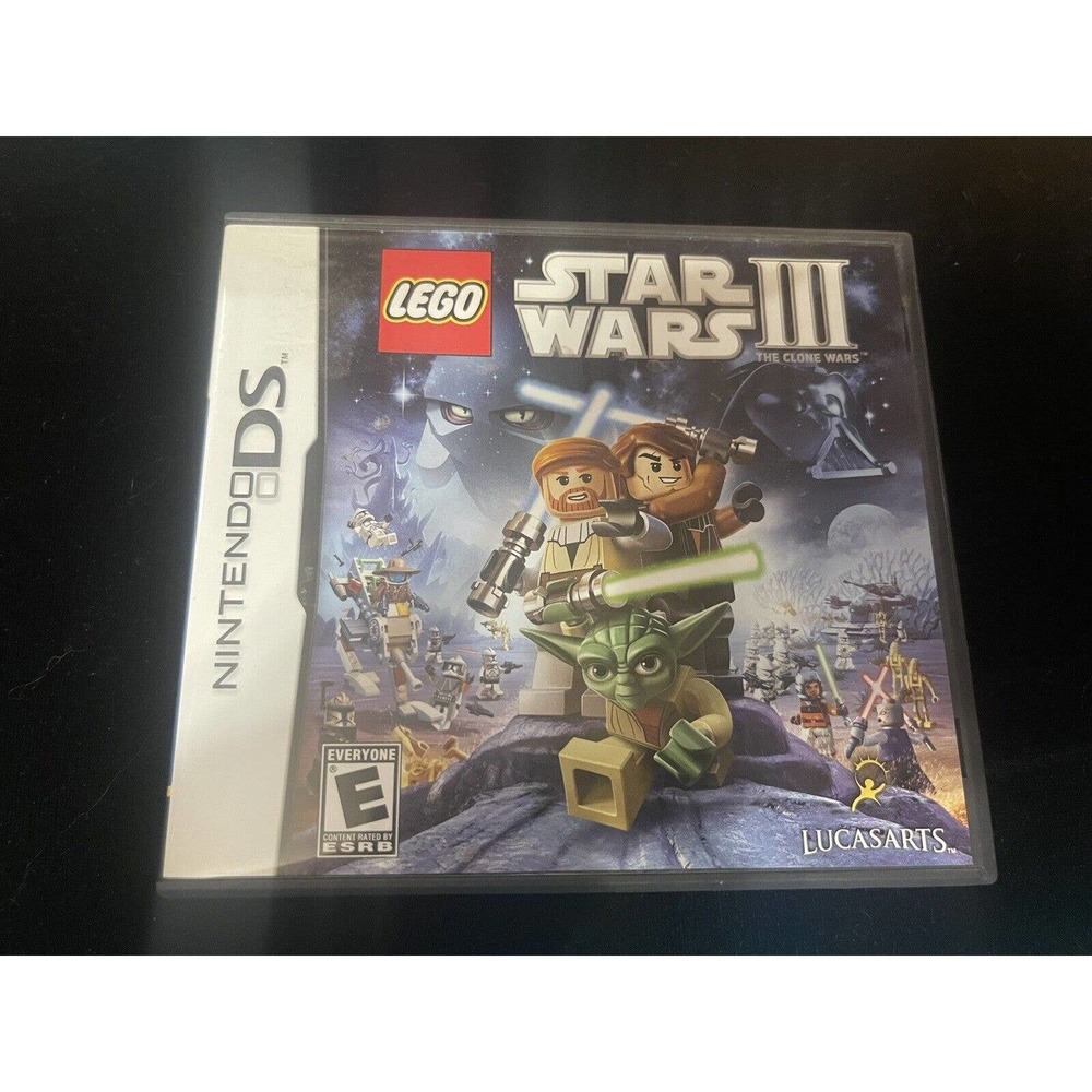 Lego Star Wars III: The Clone Wars - Nintendo DS With Manual‎ Tested